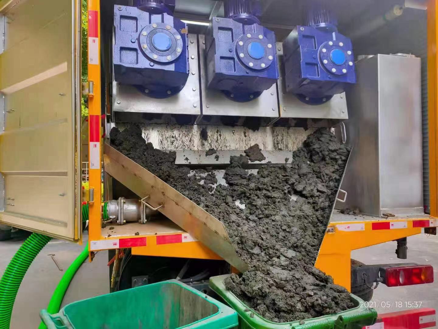 双柏化粪池清掏城市维护站-泥浆净化干湿分离处理